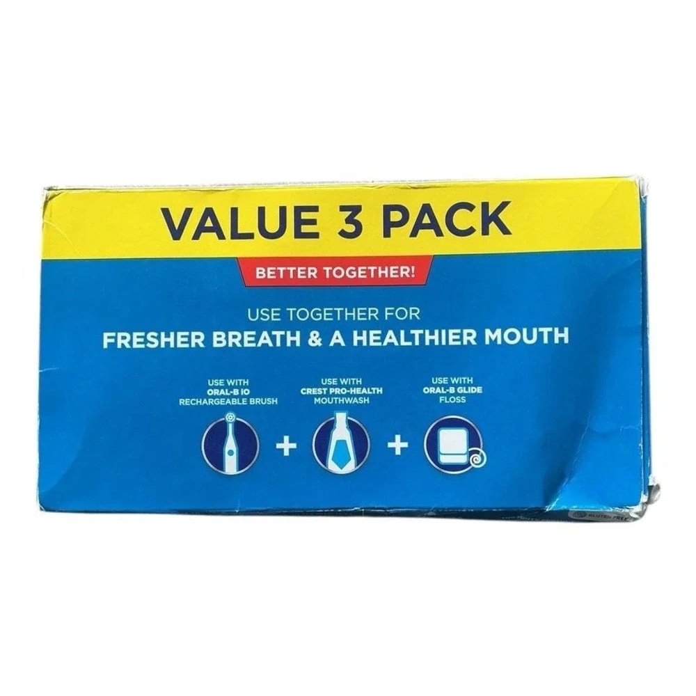 Crest + Scope Toothpaste (5.4 oz, 3‎ Pack) - Whitening Mint Fresh